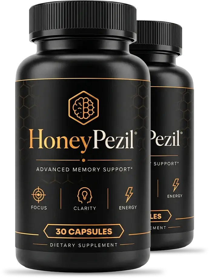 HoneyPezil capsule bottle