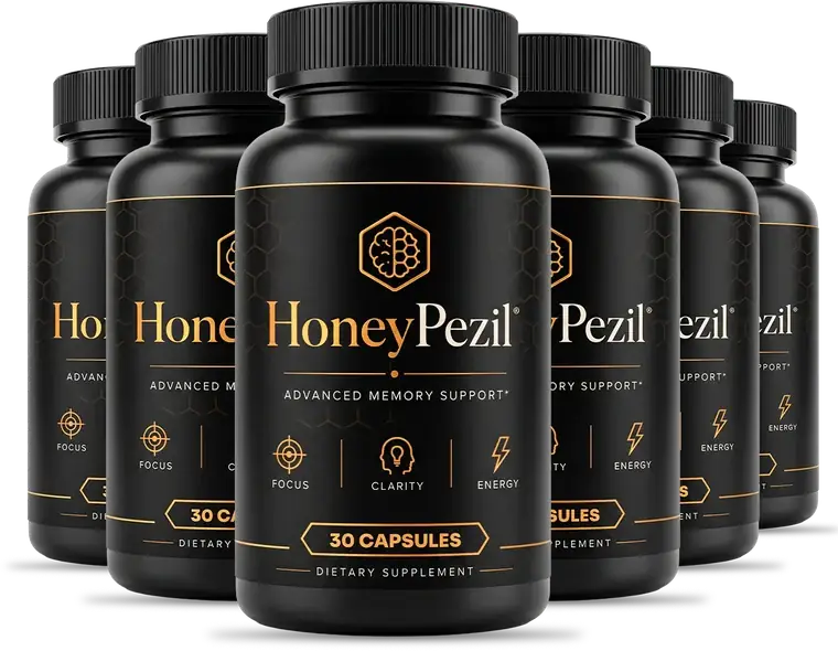 HoneyPezil six-bottle package